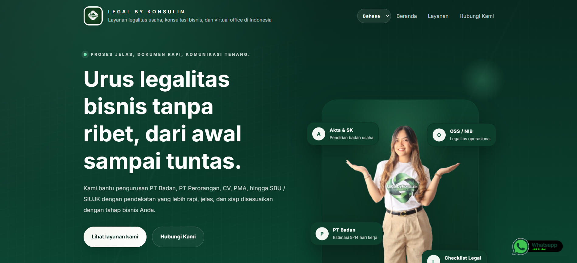 Legal by Konsulin | Jasa Legalitas Usaha