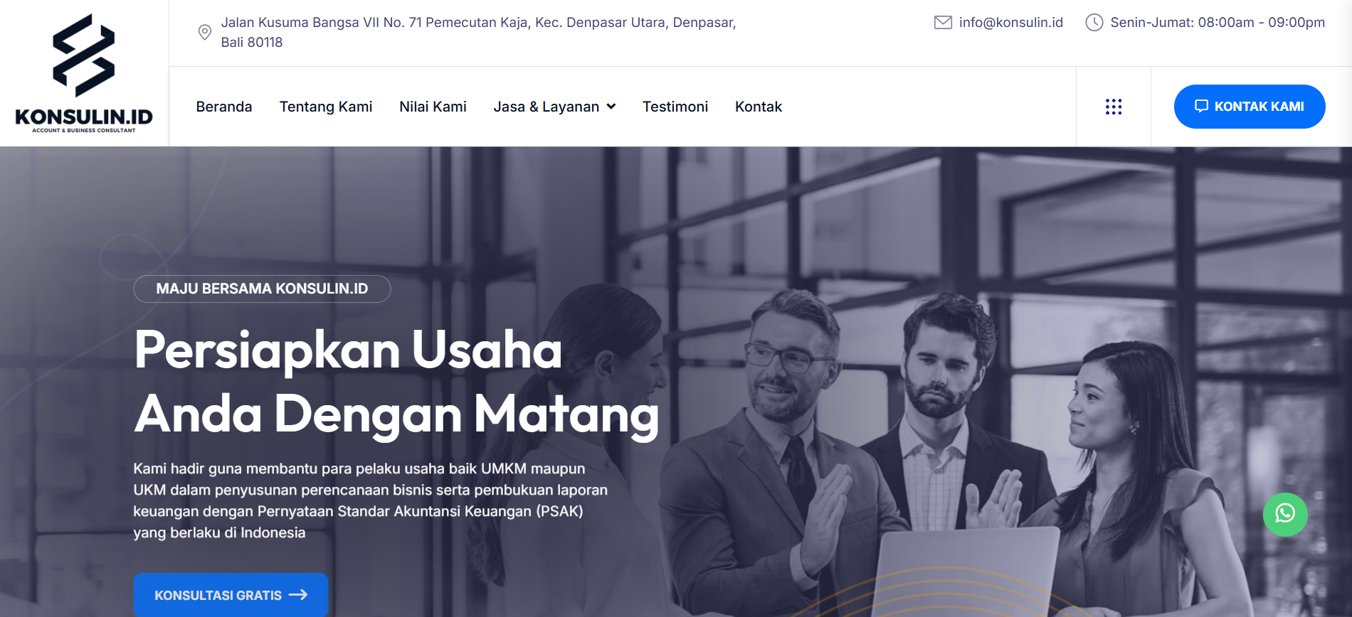 Konsultan Bisnis dan Keuangan Terbaik | Konsulin.id